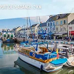 Jolie Colombe, Maison 3 Ch 2 Sdb Beau Jardin Terrasse Amenagee A 15 Mn A Pied De La Du Centre En Bessin Proche Golf Et D'omaha Et Bayeux Prázdninový dům Port-en-Bessin-Huppain