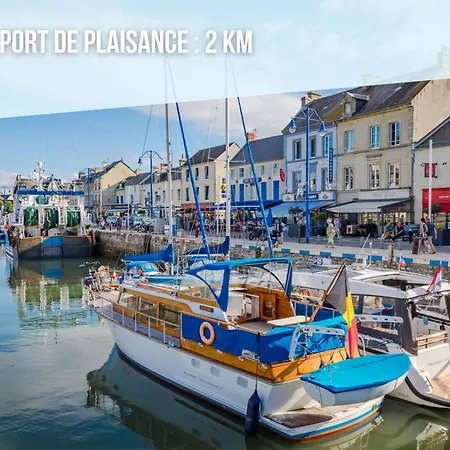 Jolie Colombe, Maison 3 Ch 2 Sdb Beau Jardin A 15 Mn A Pied De La Et Centre En Bessin Proche Omaha Et Bayeux Holiday home Port-en-Bessin-Huppain
