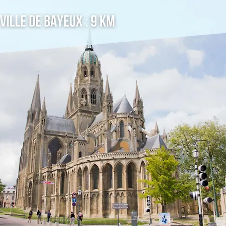 Jolie Colombe, Maison 3 Ch 2 Sdb Beau Jardin A 15 Mn A Pied De La Et Centre En Bessin Proche Omaha Et Bayeux Holiday home Port-en-Bessin-Huppain