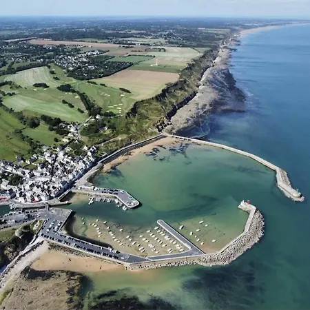 Jolie Colombe, Maison 3 Ch 2 Sdb Beau Jardin Terrasse Amenagee A 15 Mn A Pied De La Du Centre En Bessin Proche Golf Et D'omaha Et Bayeux Port-en-Bessin-Huppain