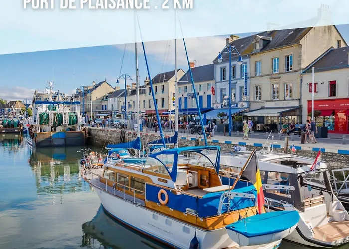 Jolie Colombe, Maison 3 Ch 2 Sdb Beau Jardin Terrasse Amenagee A 15 Mn A Pied De La Du Centre En Bessin Proche Golf Et D'omaha Et Bayeux Prázdninový dům Port-en-Bessin-Huppain